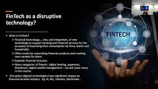 Fintech and Future of Business and Special Information Session by DrTony UniSA [upl. by Ibrik]