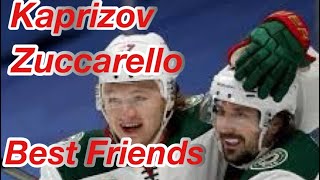 Hockeys Greatest Bromance Kirill Kaprizov amp Mats Zuccarello crashthenet0073 [upl. by Euphemiah]