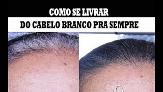 CABELO BRANCO nunca mais ADEUS cabelo Grisalho [upl. by Eedyaj710]