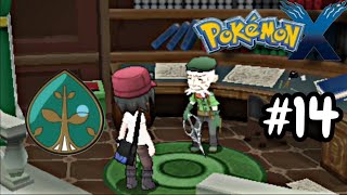 Pokemon X Walkthrough Coumarine City Gym Leader Ramos  Episode 14 [upl. by Llewkcor136]