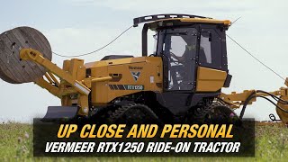 Walkaround of the Vermeer RTX1250 rideon tractor  Vermeer [upl. by Doti]