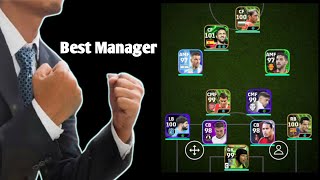 Best Manager For eFootball Mobile [upl. by Adiell]