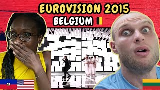 REACTION TO Loïc Nottet  Rhythm Inside Belgium 🇧🇪 Eurovision 2015  FIRST TIME LISTENING TO LOIC [upl. by Consalve]