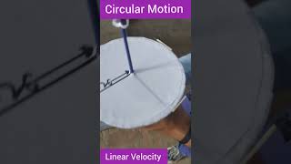 Circular Motion ll angular velocity ll linear velocity ll radial vector ll uniform circular motion [upl. by Oicangi]