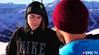 Kevin Bäckström  Kicked Out of Olympics F It Boarding Anyway  The Daily Blizzard Ep 5 [upl. by Hgielra161]