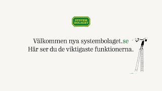 Introduktion till Systembolagets nya webbsida [upl. by Towney]