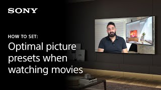 Sony  How to set optimal picture presets when watching movies [upl. by Alyacim]