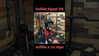 Aka “The Testicle Squat” homegym gobletsquat [upl. by Singband]