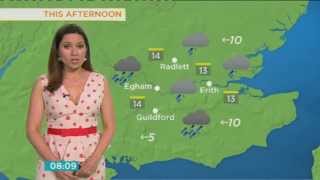 CLARE NASIR ITV WEATHER  28 May 2013 [upl. by Brook]