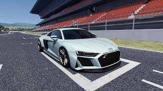 Audi R8 PFAFF S2 Winged HP800  BarcelonaGP [upl. by Patin]