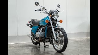 1975 Honda GL1000 Gold Wing – auction startup and walk around [upl. by Ethelbert]