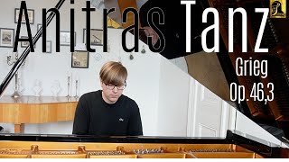 Anitras Tanz Piano Edvard Grieg Op46 No3 [upl. by Ahsets]