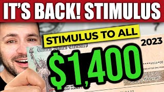 IT’S BACK 1400 Stimulus Checks TO ALL… THIS JUST HAPPENED [upl. by Aivatahs]