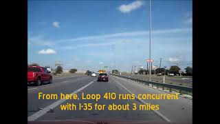 Interstate Loop 410 South San Antonio  Eastbound [upl. by Alaehcim290]