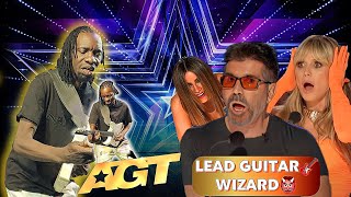 You wont believe this Guitarists MindBlowing Performance Shocked AGT Judges🔥🎸 agt viralvideo [upl. by Ylrebmek305]