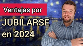 ¿MEJOR PENSIÓN DE JUBILACIÓN EN 2024 👉 Ejemplo práctico [upl. by Ayekel]