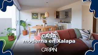 🏠 Hermosa casa en Xalapa Fraccionamiento Colinas de Casas Carpín [upl. by Veta542]