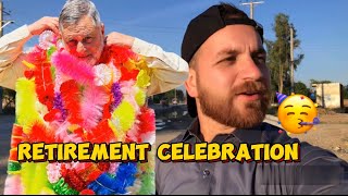 Khaalu ke Retirement celebration 🎉  new vlog newvlog dailyvlog [upl. by Elise]