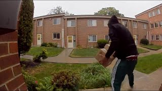 Womans iPhone 16 Stolen From Her Doorstep by Porch Pirate [upl. by Abeu]