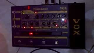 Mesa Boogie vs Electro Harmonix Tubes in Vox ToneLab EX [upl. by Esinaj]