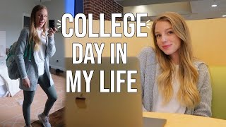 COLLEGE DAY IN MY LIFE VLOG productive day [upl. by Gilliam760]