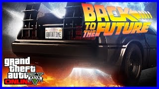 GTA 5 Back To The Future 3 Delorean Car Build [upl. by Thadeus137]