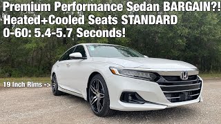 2022 Honda Accord 20T Touring TEST DRIVEFULL REVIEW [upl. by Ender]