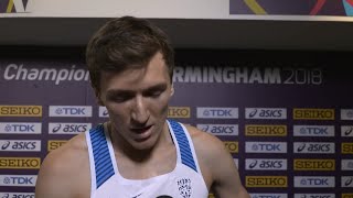 WIC 2018 Birmingham  Jake Wightman 1500 Metres Men Heat 3 [upl. by Ronn]