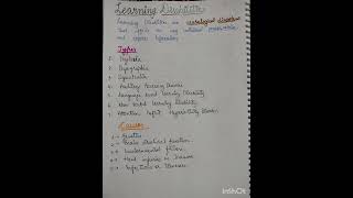 Learning Disabilitiescdp cteteducationstudentbiology [upl. by Barcroft]