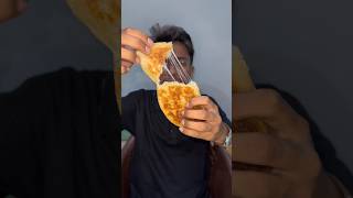 Trying frozen cheese paratha 🤤  link in homepage  Janibhaivlogs trending shorts [upl. by Anippesuig]