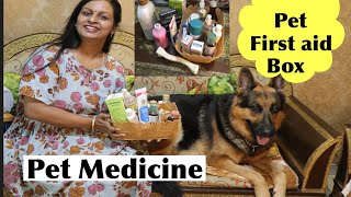 pet medicine tips in tamil  German shepherd  pet first aid box  dog medication mahabpositive [upl. by Mukund]