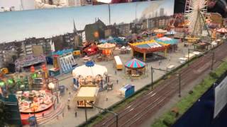 eurospoor 2015 Treinbaan met Miniatuurkermis [upl. by Nevets]