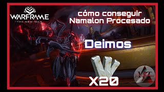 Como Conseguir Namalon Procesado Warframe Caceria de Arcontes [upl. by Alyac764]