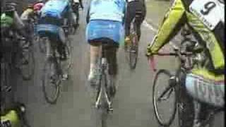 2007 Criterium De Bethel Cat 34s SprinterDellaCasa Helmet Cam [upl. by Lucey118]