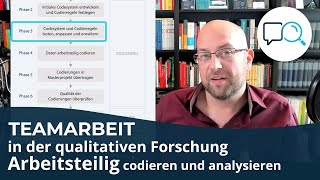 Arbeitsteilung amp Teamarbeit in der qualitativen Forschung  Qualitative Inhaltsanalyse amp Co [upl. by Anev]