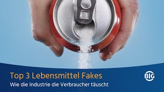 Top 3 Lebensmittel Fakes  Wie die Industrie uns gesunde Lebensmittel vorgaukelt [upl. by Carny]