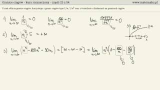 Granice ciągów  kurs do poziomu rozszerzonego [upl. by Pinter801]