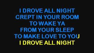 SC3342 07 Pinmonkey I Drove All Night karaoke [upl. by Thorma]