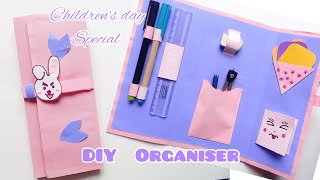 DIY Folder organiser  School days  Paper craft Origami  Quick and easy [upl. by Botsford]