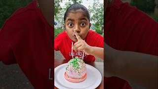 WATER BALLOON CAKE PRANK 😂TomampJerry 😱DiyaIshwarya shorts viralvideo [upl. by Ymma]