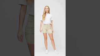 Perfect Shorts Gazelles Beige Shorts Short Skinny Kvinder [upl. by Hannaj]