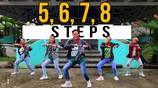 Steps  5 6 7 8 Remix  Djtangmix  Dance workout  zumba [upl. by Aw]