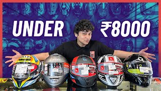 Top 6 helmets under ₹8000 [upl. by Plank]