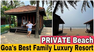 South Goa only Private Beach Resort  Best Family resort in Goa  Agonda Beach Resorts  Goa Luxury [upl. by Alyhc]