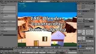 186 Blender  Constraints Generic Springs [upl. by Pooi764]