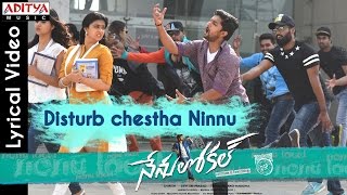 Disturb Chestha Ninnu Full Song With English LyricsNenu Local Nani Keerthy SureshDevi Sri Prasad [upl. by Anitsirhc190]