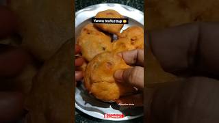 இனிமே ‌பஜ்ஜி கேட்டா இப்படி செஞ்சு கொடுங்க  Stuffed Masala Bajji 😋 cooking food stuffed bajji [upl. by Sherar]