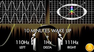 10 Mins Wake Up  From SLEEPY To AWAKE amp ACTIVE Pure Brain Wave [upl. by Laehpar]