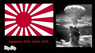 Japanese EAS Alarm 1945 [upl. by Nappy]