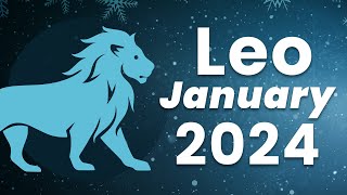 Leo January 2024 Horoscope  Monthly Horoscope [upl. by Naujyt]